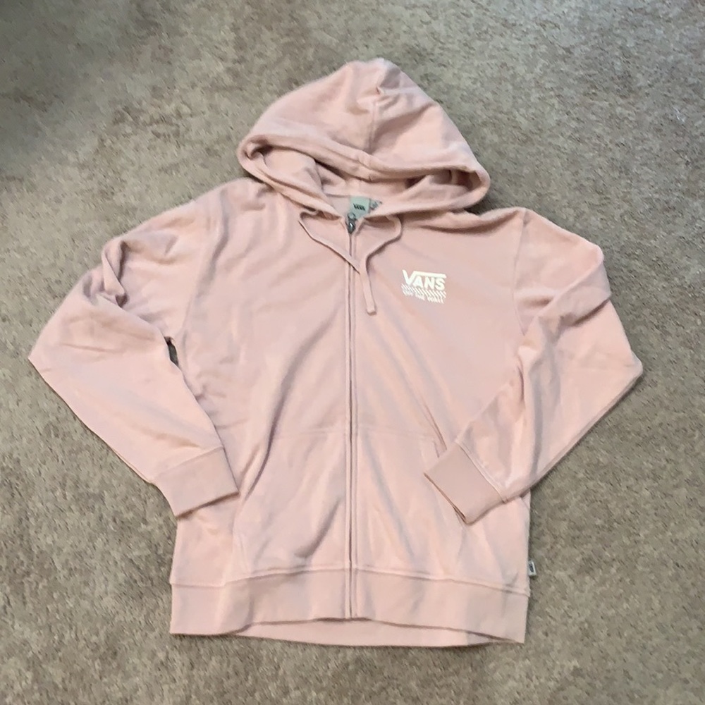 Vans Women's Full Zip Hoodie Sweatshirt